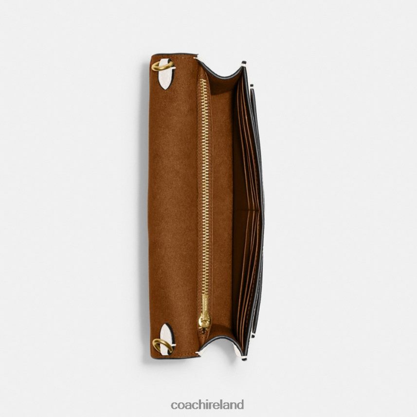 Coach Women TABBY CHAIN CLUTCH B4/CHALK 80N2R2169