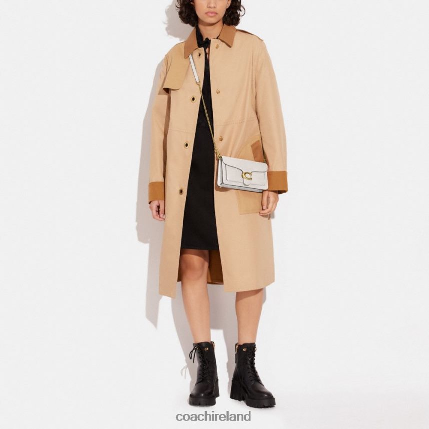 Coach Women TABBY CHAIN CLUTCH B4/CHALK 80N2R2169