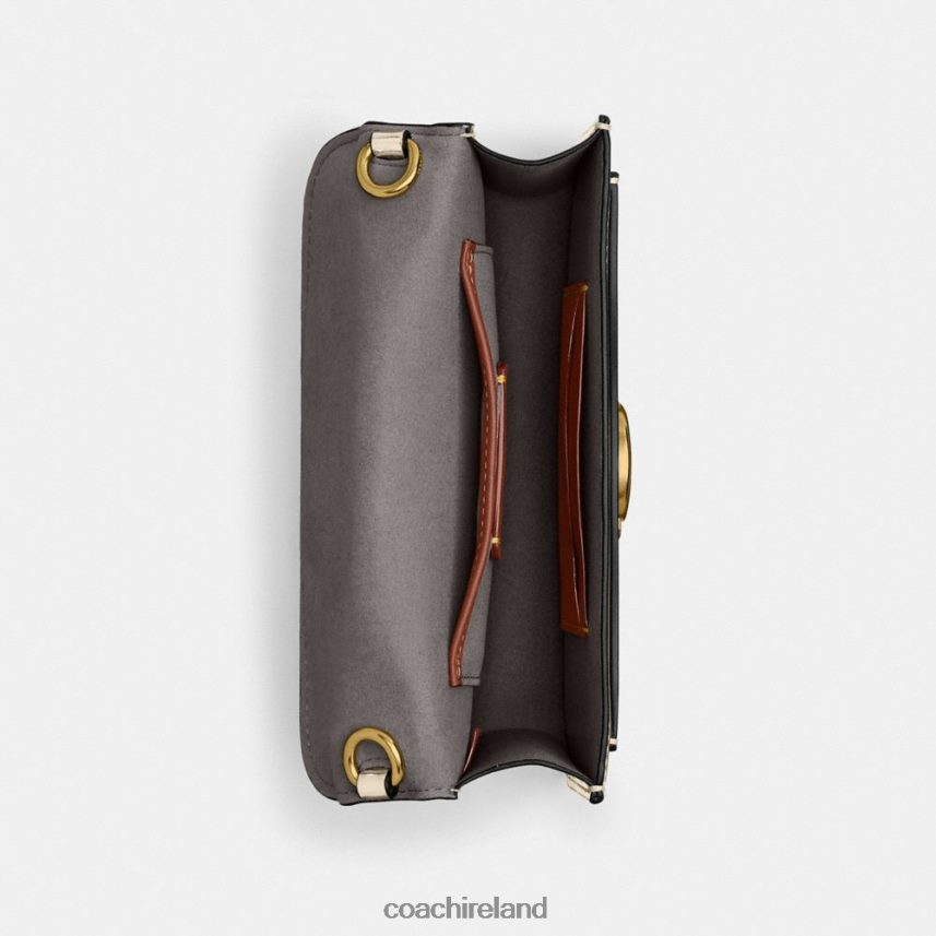 Coach Women TABBY CROSSBODY IN SILVER METALLIC B4/Gold 80N2R2111