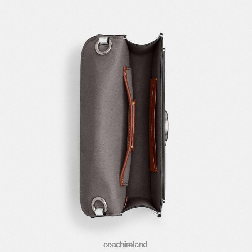 Coach Women TABBY CROSSBODY IN SILVER METALLIC LH/Silver 80N2R2148