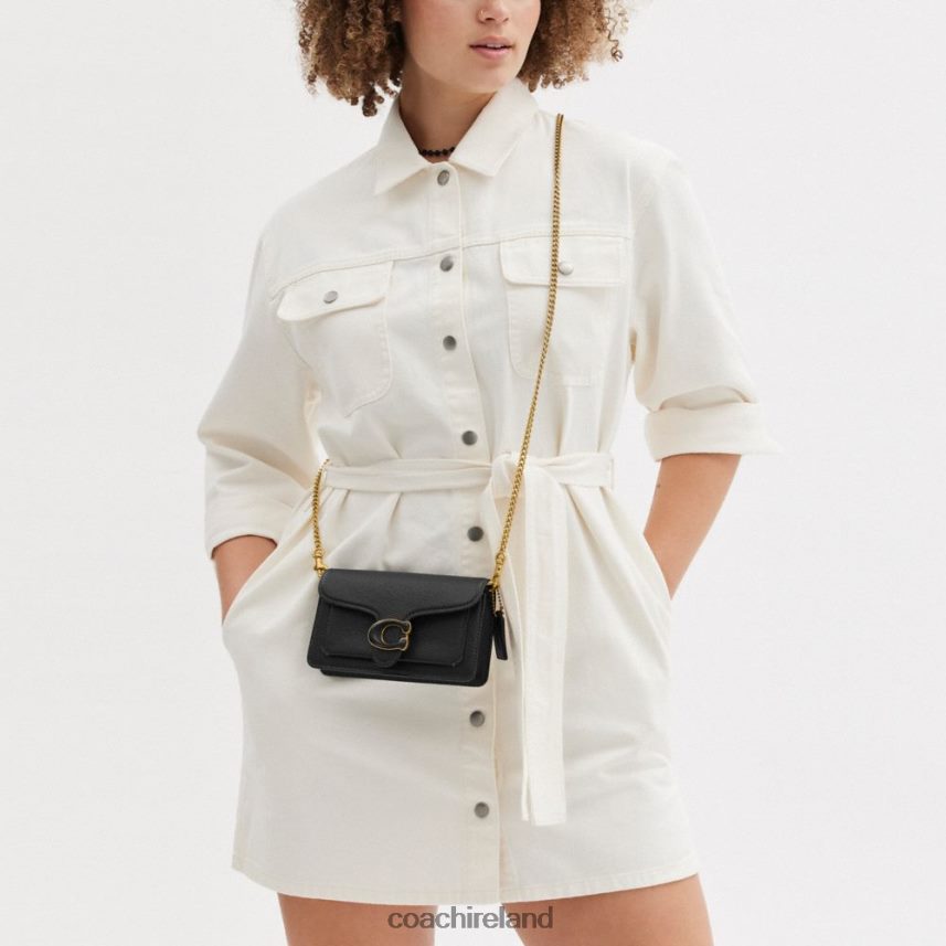 Coach Women TABBY CROSSBODY WRISTLET B4/BLACK 80N2R2162