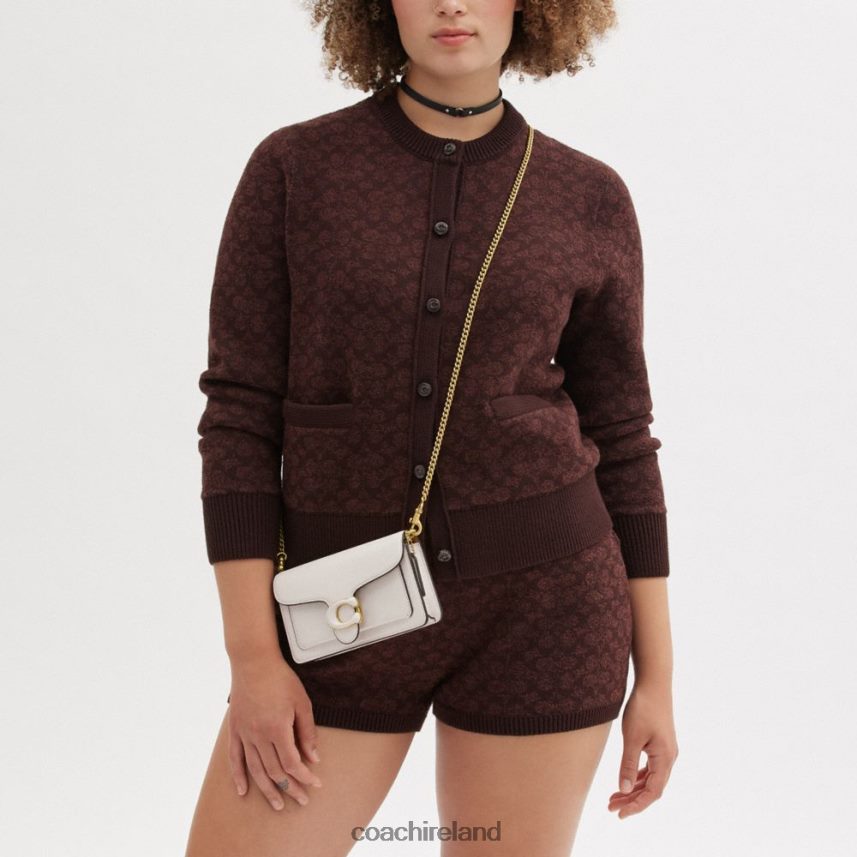 Coach Women TABBY CROSSBODY WRISTLET B4/CHALK 80N2R2161