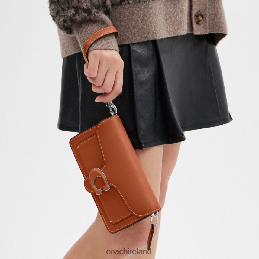 Coach Women TABBY CROSSBODY WRISTLET LH/Burnished Amber 80N2R2110