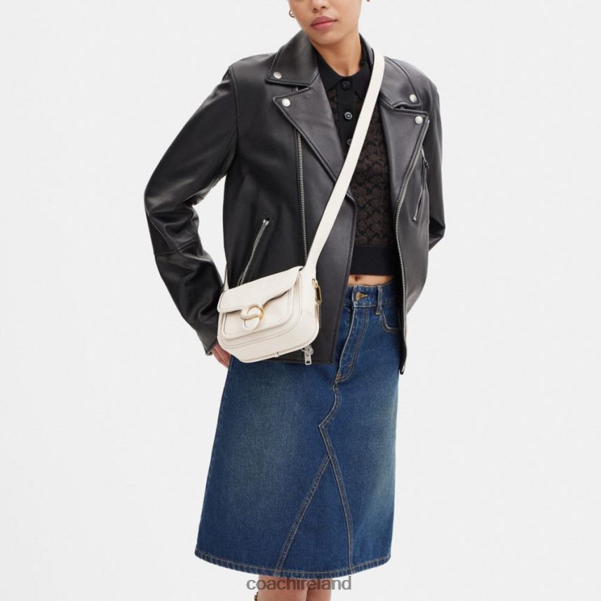 Coach Women TABBY MESSENGER 19 B4/CHALK 80N2R2117