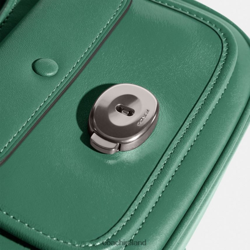 Coach Women TABBY MESSENGER 19 LH/Bright Green 80N2R2124