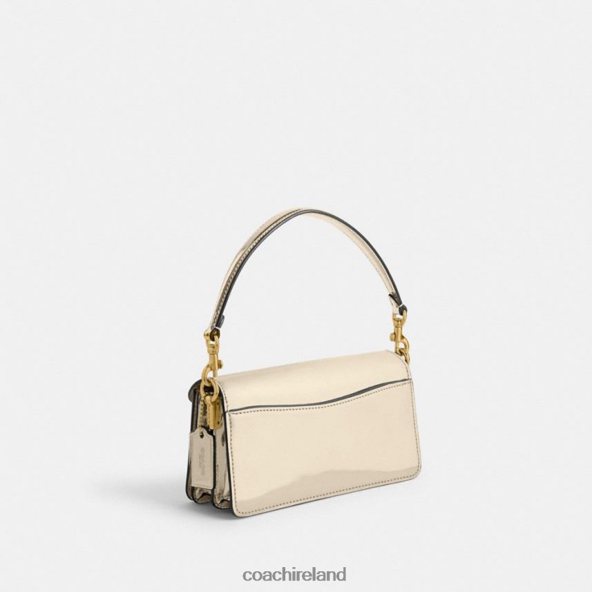 Coach Women TABBY SHOULDER BAG 20 IN SILVER METALLIC B4/Gold 80N2R2108