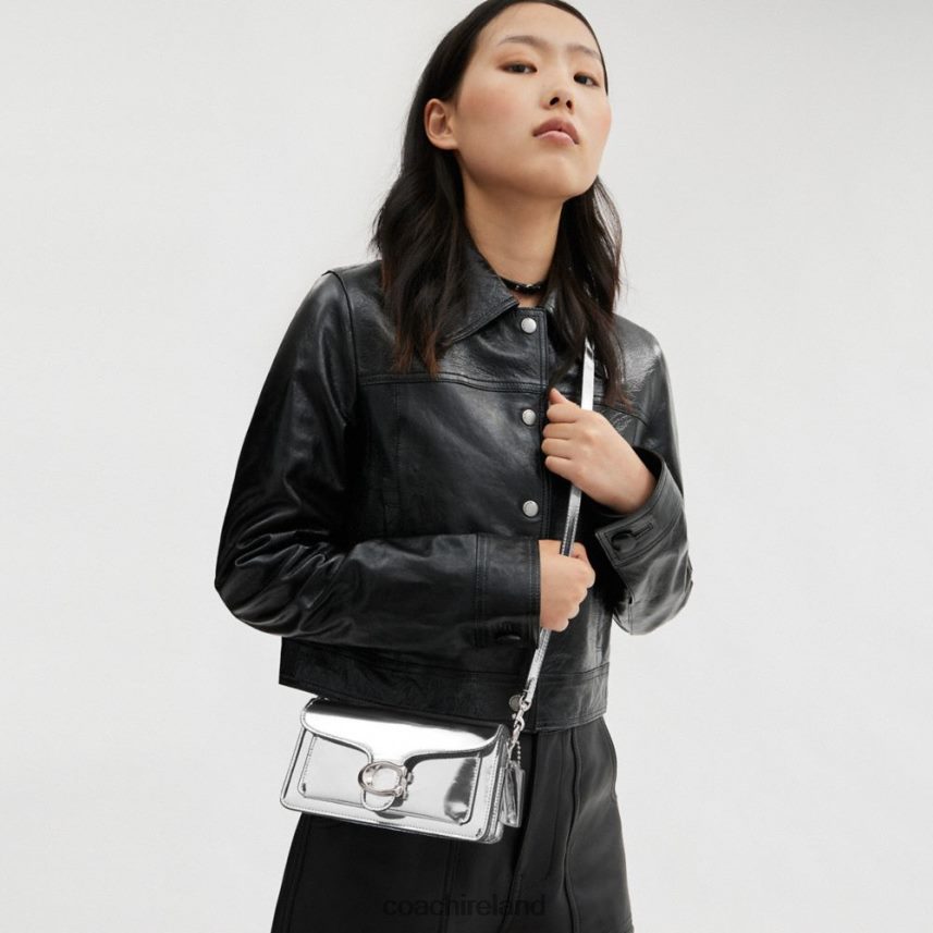 Coach Women TABBY SHOULDER BAG 20 IN SILVER METALLIC LH/Silver 80N2R2142