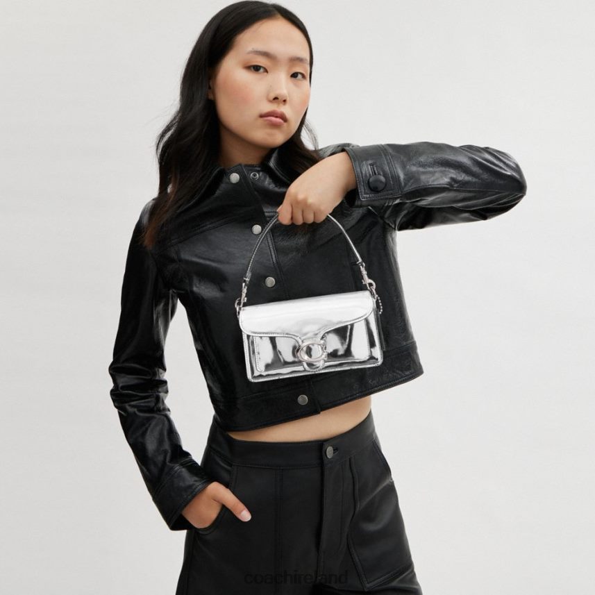 Coach Women TABBY SHOULDER BAG 20 IN SILVER METALLIC LH/Silver 80N2R2142