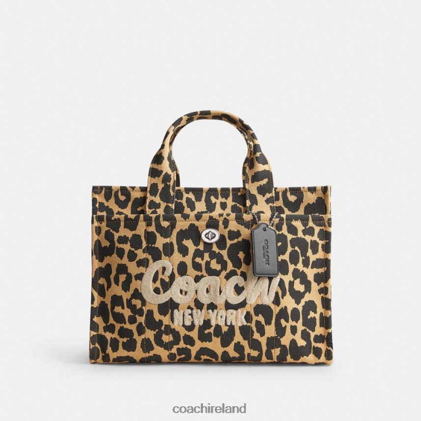 Coach Women CARGO TOTE WITH LEOPARD PRINT LH/Leopard 80N2R2293
