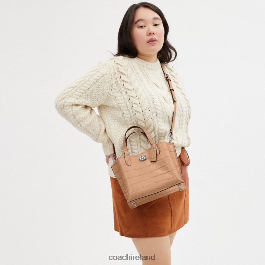 Coach Women WILLOW TOTE 24 LH/Buff Multi 80N2R2288