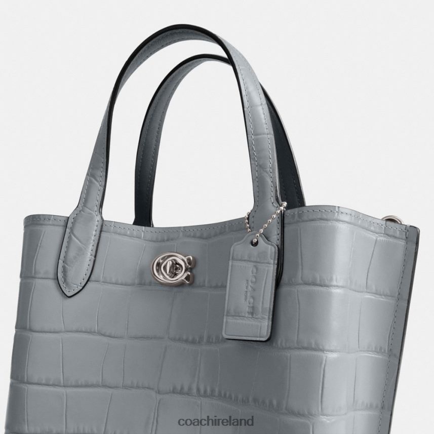 Coach Women WILLOW TOTE 24 LH/Grey Blue Multi 80N2R2290