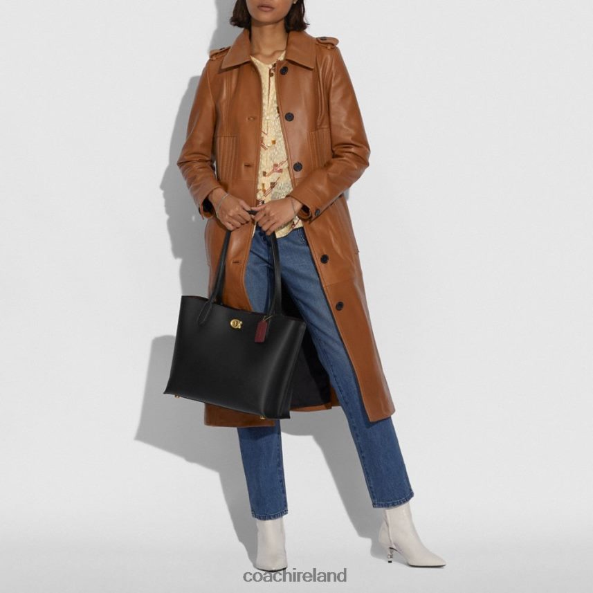 Coach Women WILLOW TOTE B4/BLACK 80N2R2303