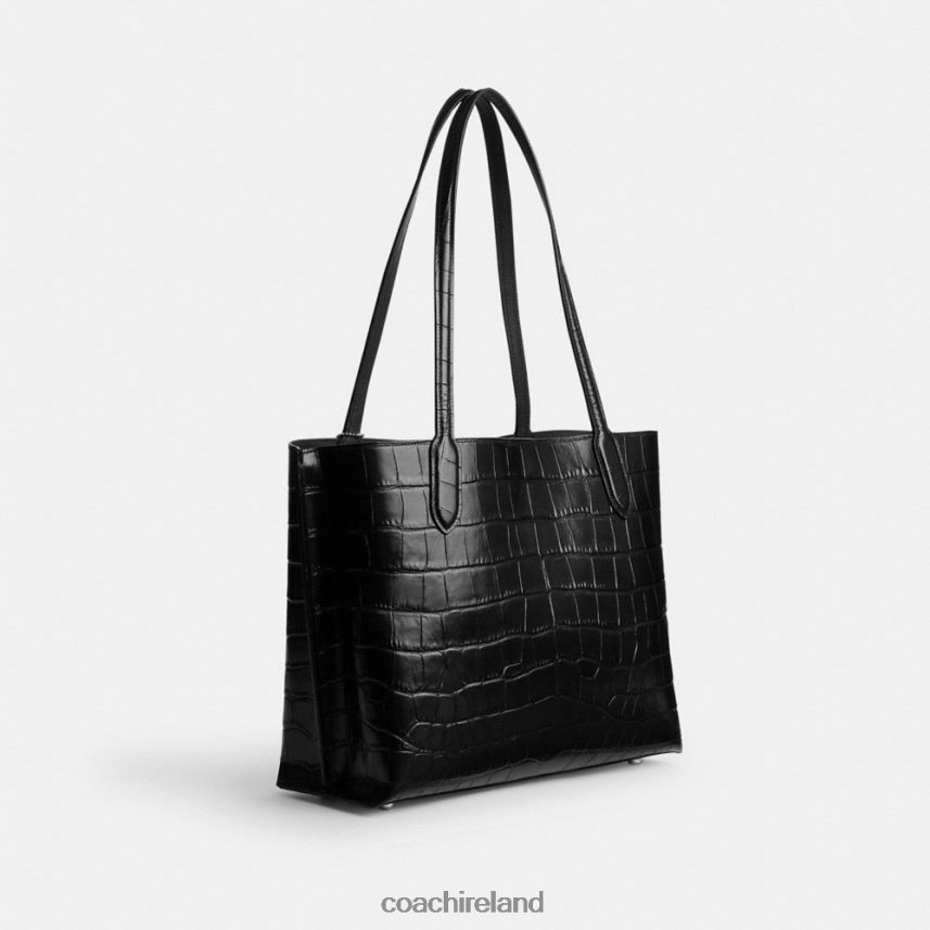Coach Women WILLOW TOTE LH/Black Multi 80N2R2284
