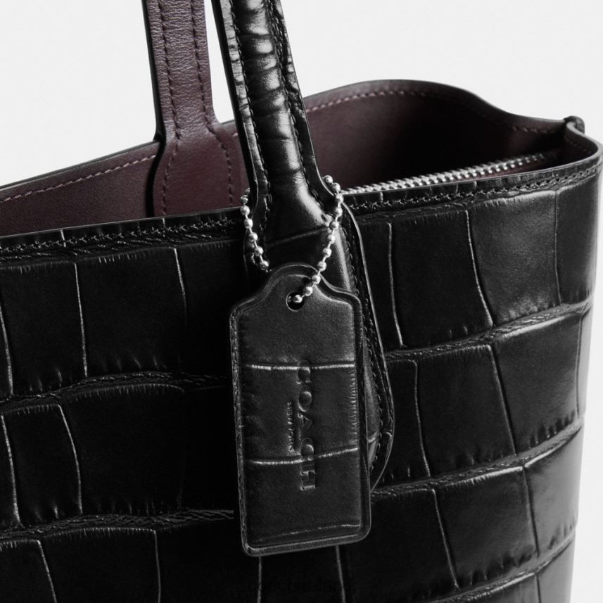 Coach Women WILLOW TOTE LH/Black Multi 80N2R2284