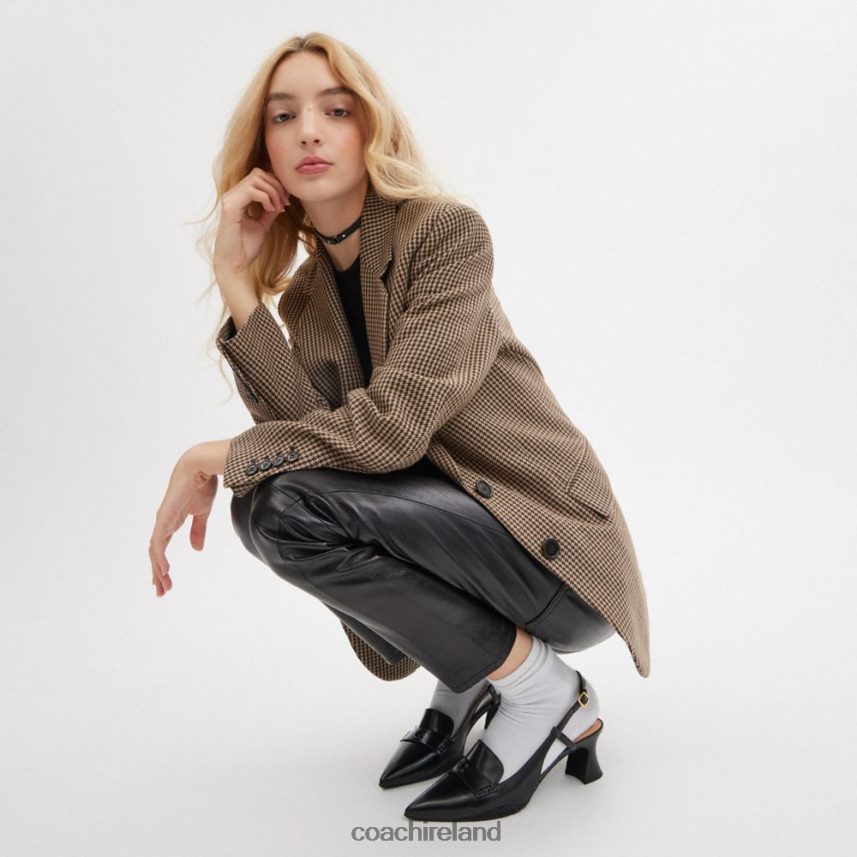 Coach Women NIKOLA HYBRID SLINGBACK Black 80N2R2417