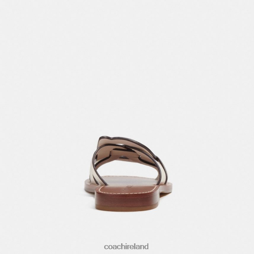Coach Women ISSA SANDAL Chalk 80N2R2399