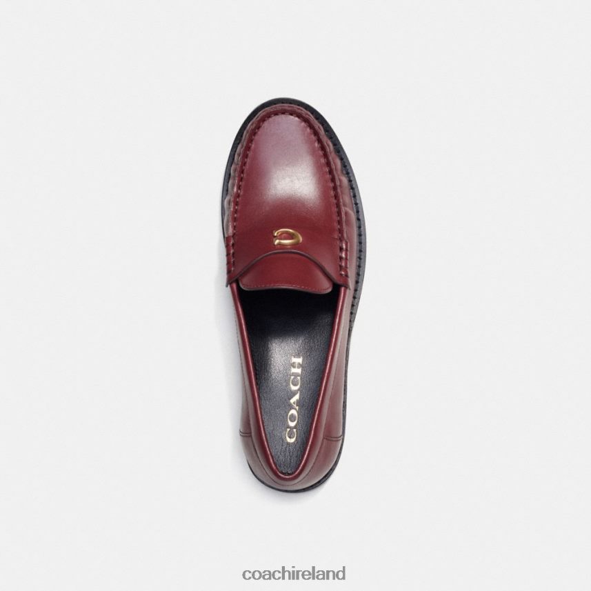Coach Women JOLENE LOAFER Wine 80N2R2395