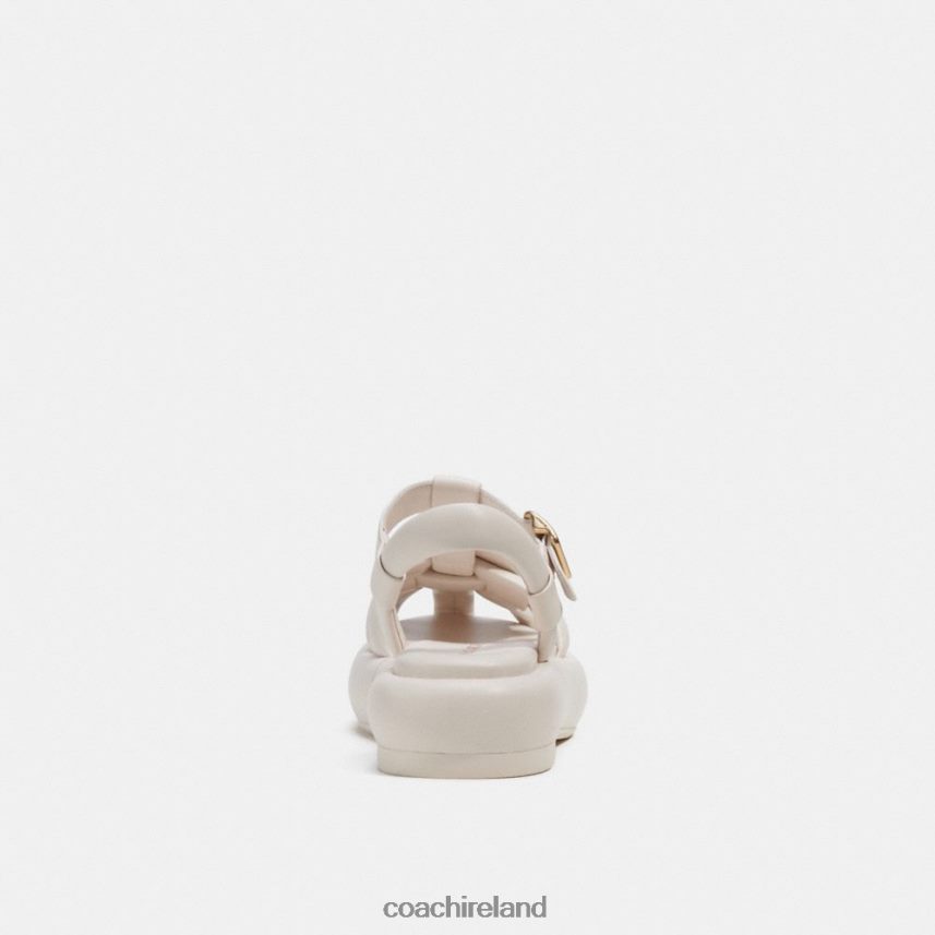 Coach Women PENNEY SANDAL Chalk 80N2R2425