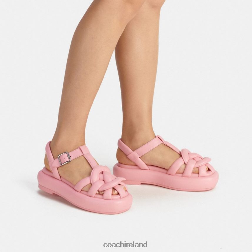 Coach Women PENNEY SANDAL Flower Pink 80N2R2424