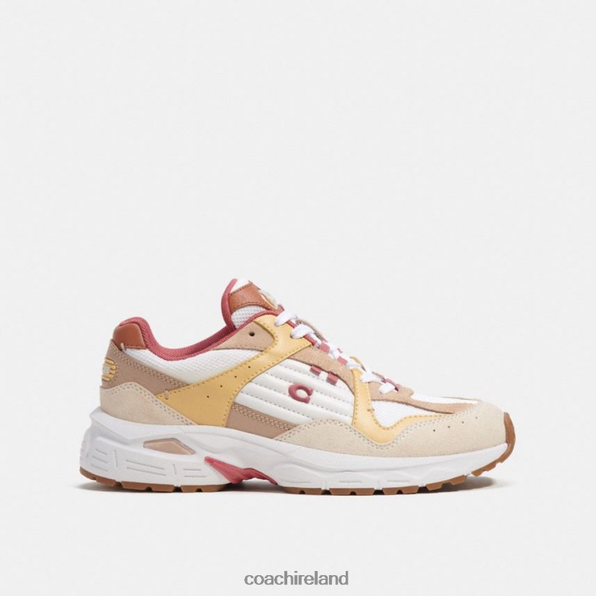 Coach Women C301 SNEAKER Chalk/Taupe 80N2R2405