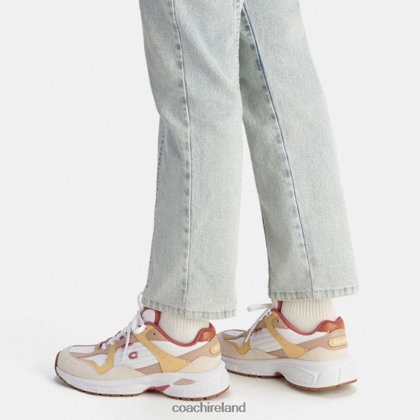 Coach Women C301 SNEAKER Chalk/Taupe 80N2R2405