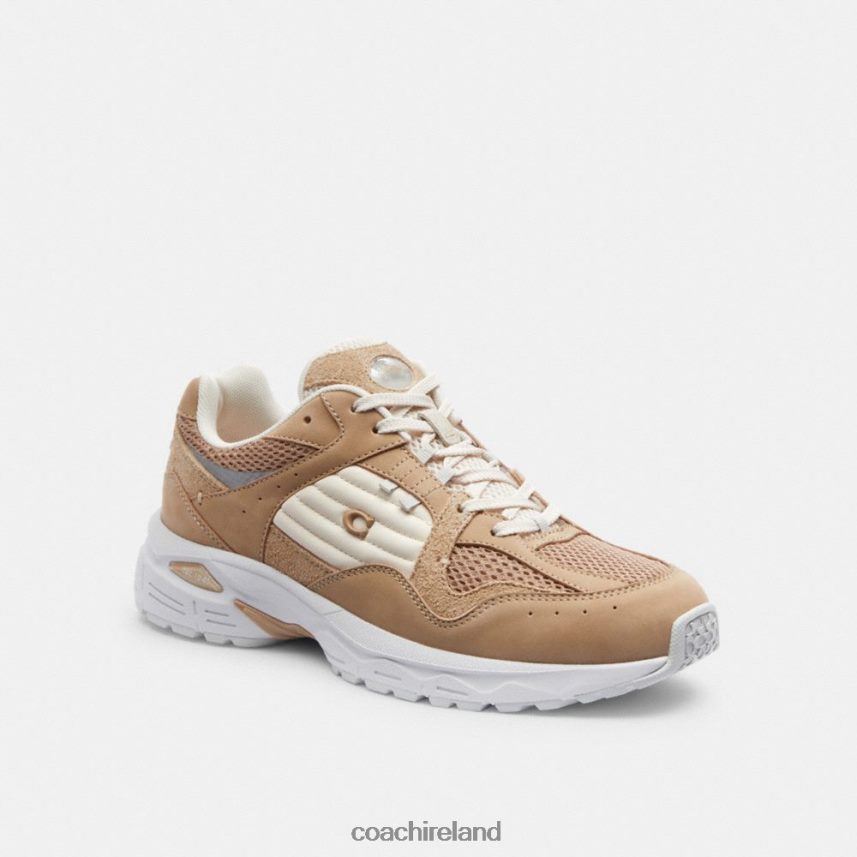 Coach Women C301 SNEAKER TAUPE 80N2R2401