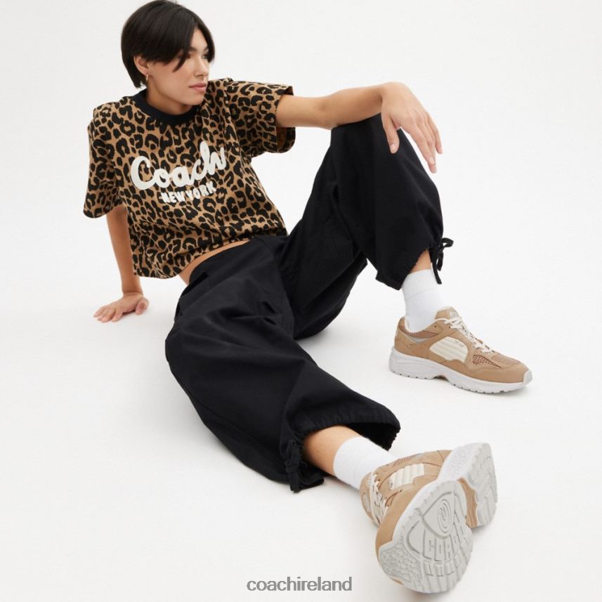 Coach Women C301 SNEAKER TAUPE 80N2R2401