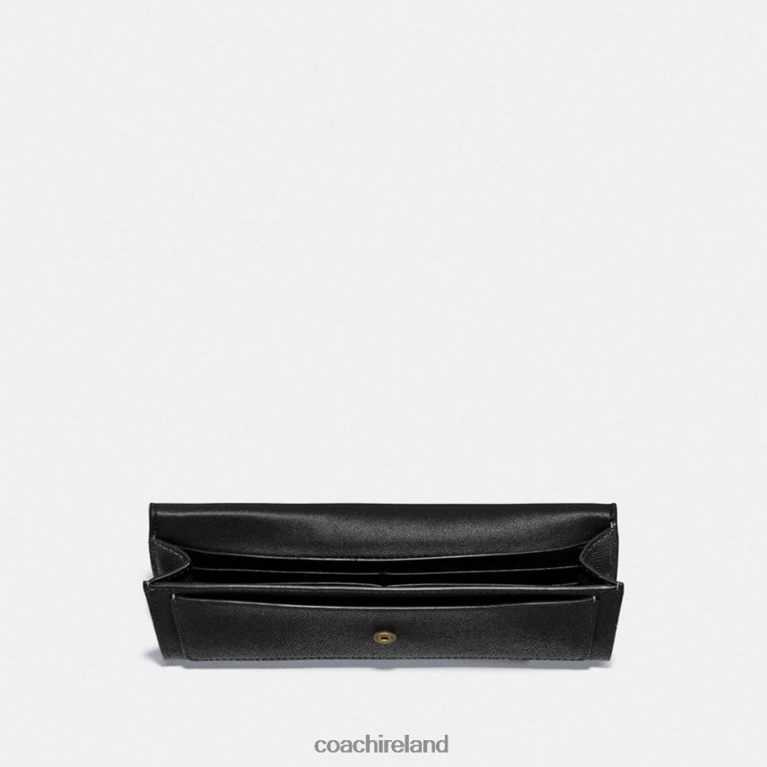 Coach Women WYN SOFT WALLET LI/Black 80N2R2328