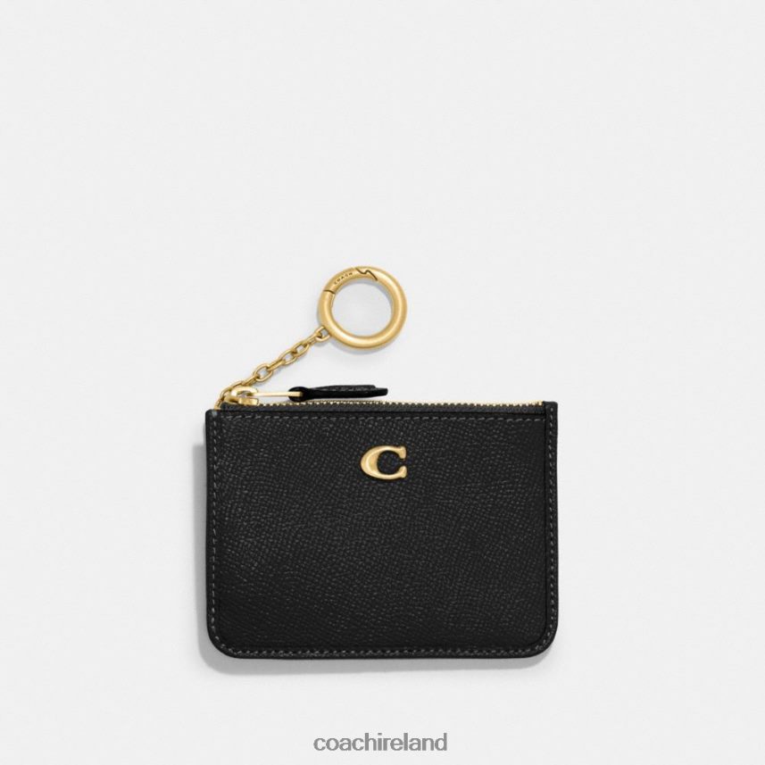 Coach Women MINI SKINNY ID CASE B4/BLACK 80N2R2336