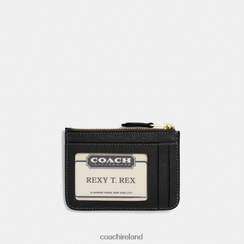 Coach Women MINI SKINNY ID CASE B4/BLACK 80N2R2336
