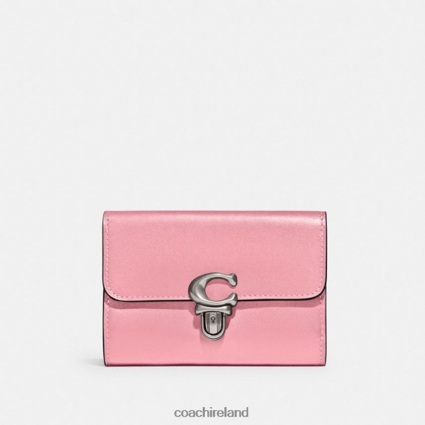 Coach Women STUDIO MEDIUM WALLET LH/Flower Pink 80N2R2334
