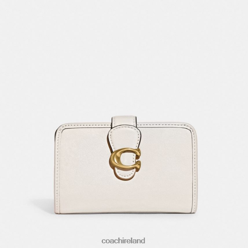 Coach Women TABBY MEDIUM WALLET B4/CHALK 80N2R2335