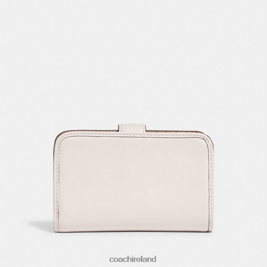 Coach Women TABBY MEDIUM WALLET B4/CHALK 80N2R2335