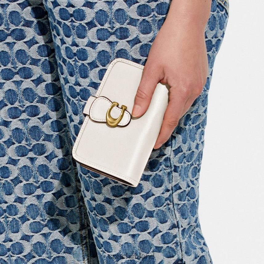 Coach Women TABBY MEDIUM WALLET B4/CHALK 80N2R2335