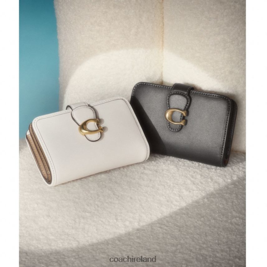 Coach Women TABBY MEDIUM WALLET B4/CHALK 80N2R2335