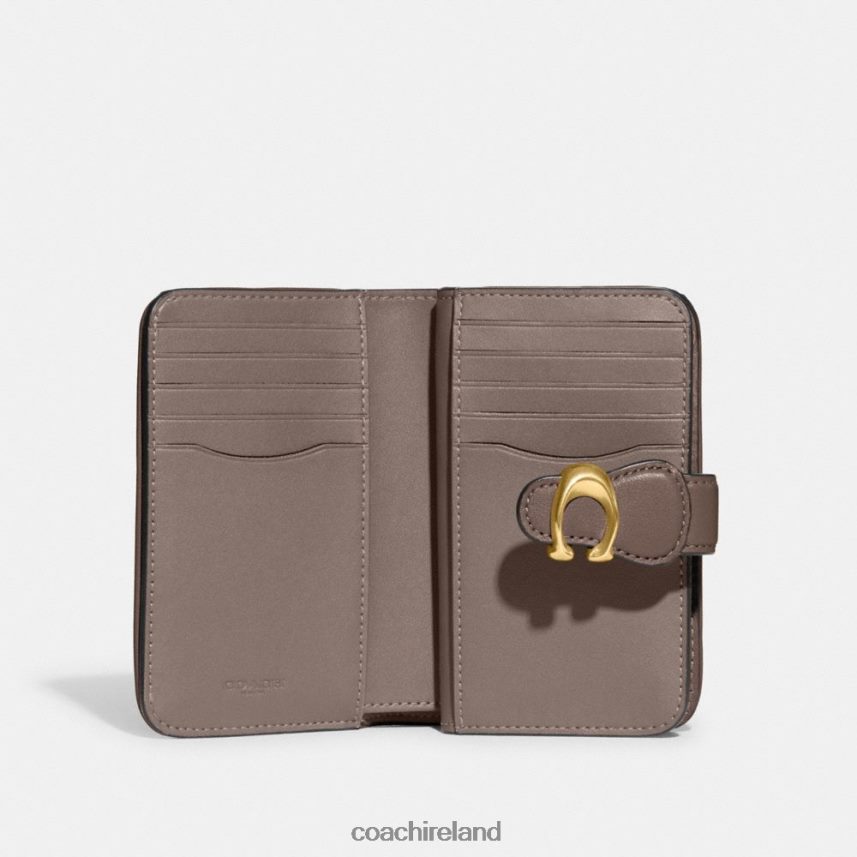 Coach Women TABBY MEDIUM WALLET B4/DARK STONE 80N2R2338