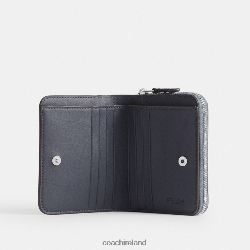 Coach Women BILLFOLD WALLET LH/Grey Blue 80N2R2343