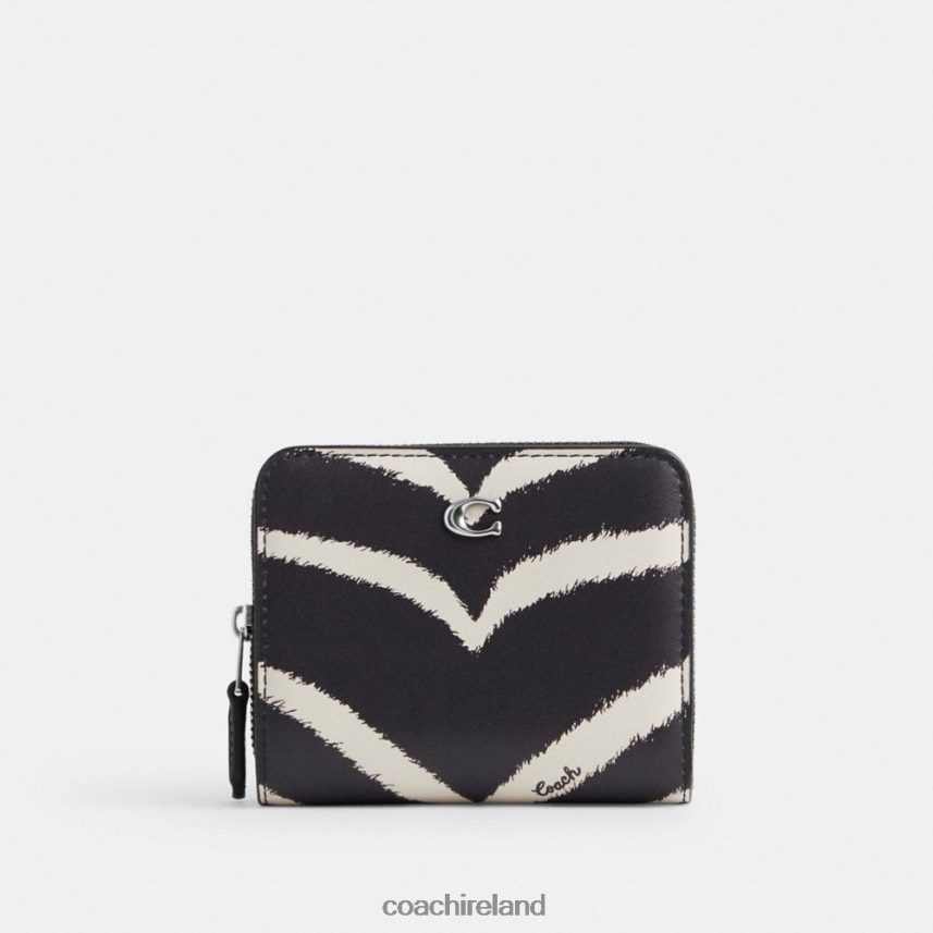 Coach Women BILLFOLD WALLET WITH ZEBRA PRINT LH/Zebra 80N2R2355