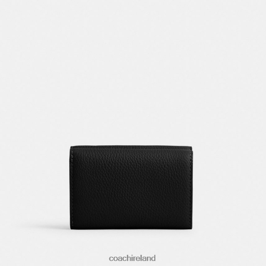 Coach Women ESSENTIAL MINI TRIFOLD WALLET B4/BLACK 80N2R2349