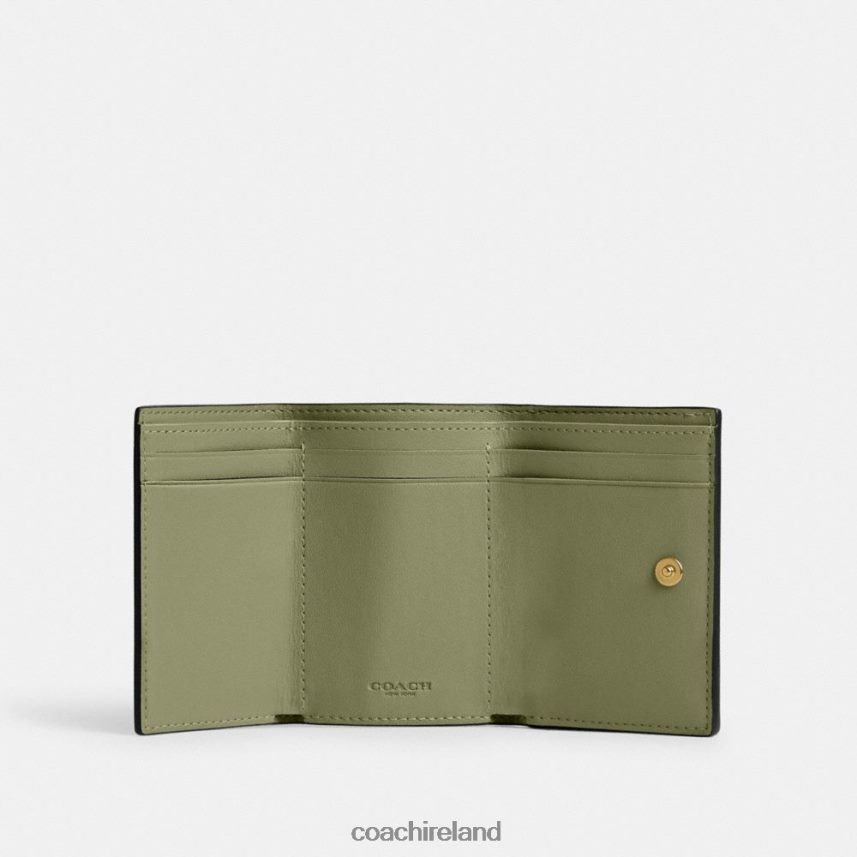Coach Women ESSENTIAL MINI TRIFOLD WALLET B4/MOSS 80N2R2342