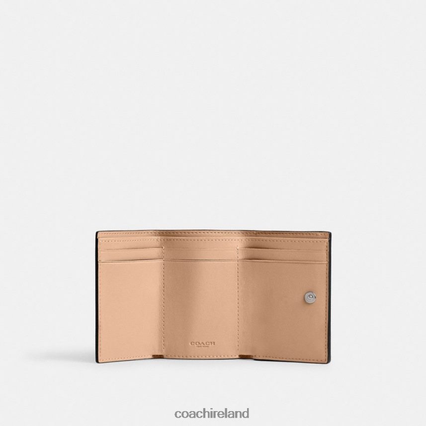Coach Women ESSENTIAL MINI TRIFOLD WALLET LH/Buff 80N2R2346