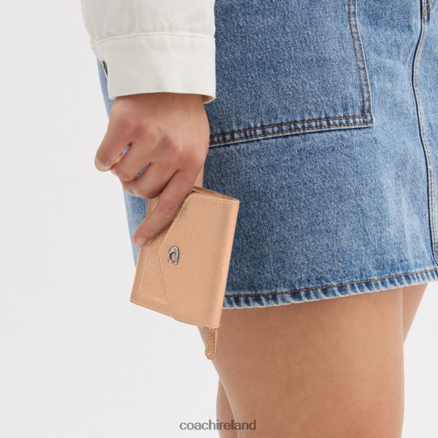 Coach Women WYN SMALL WALLET LH/Buff 80N2R2345