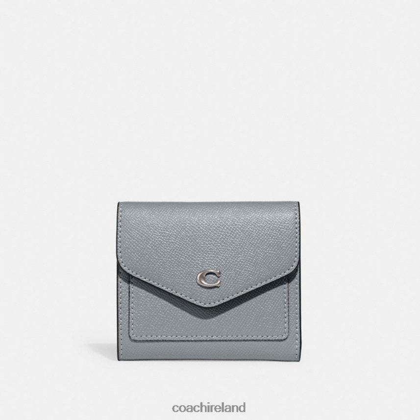 Coach Women WYN SMALL WALLET LH/Grey Blue 80N2R2350