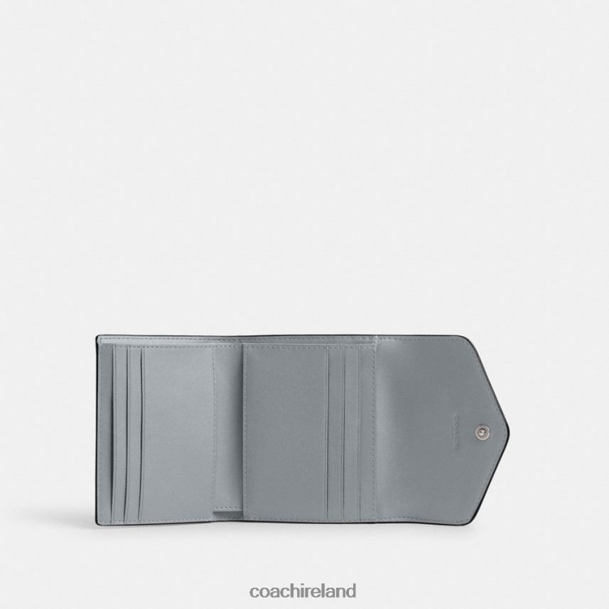 Coach Women WYN SMALL WALLET LH/Grey Blue 80N2R2350